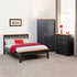 Monaco 4FT6 Bed Low Foot End - Grey/Oak Effect